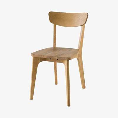 Maisons du Monde VIRGIL - Vintage Solid Oak Chair
