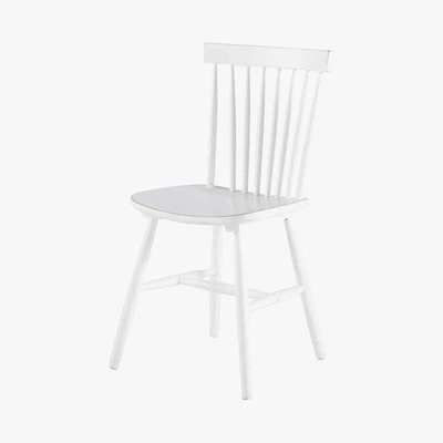 Maisons du Monde FJORD - Rubber tree wood vintage chair in white