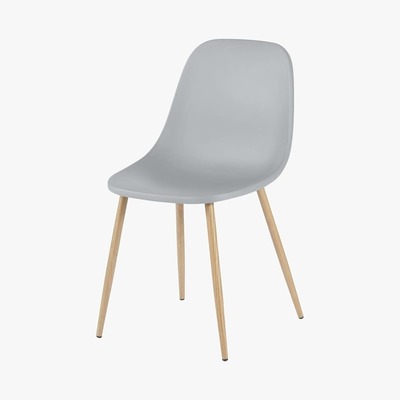 Maisons du Monde FIBULE - Contemporary Grey Chair