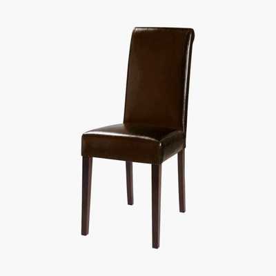 Maisons du Monde BOSTON - Brown and Chestnut Chair