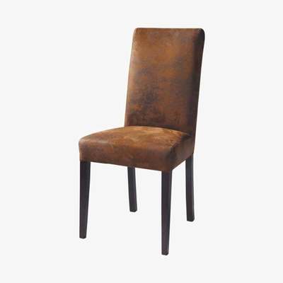 Maisons du Monde ARIZONA - Microsuede Chair in Brown