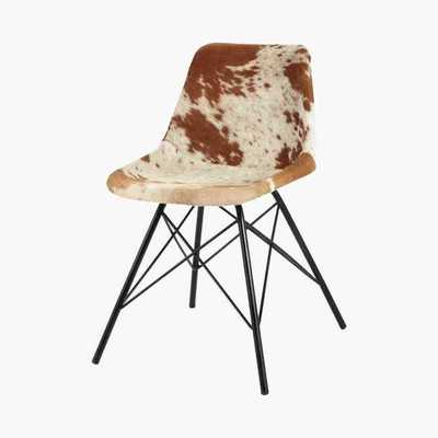 Maisons du Monde AUSTERLITZ - Leather and Metal Chair