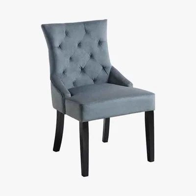 My Furniture Torino Smoke Grey Scoop Back Dining chair