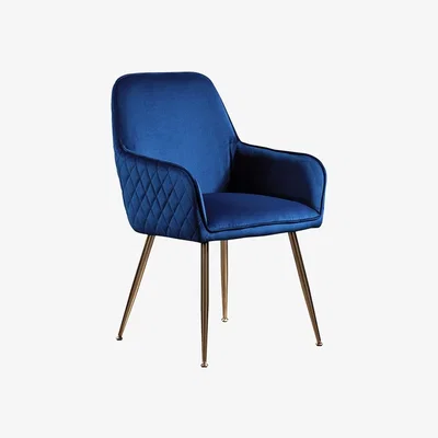 My Furniture Watson Carver Chair - Ink Blue