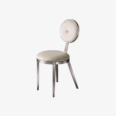 My Furniture Ravello Dining Chair Silver - Chalk