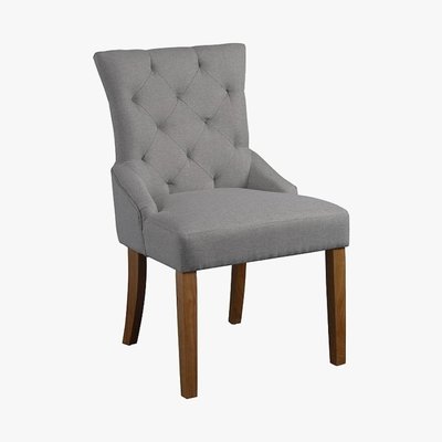 My Furniture Torino Herringbone Grey Dining Chair