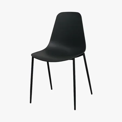My Furniture 2 X Dino Dining Chairs, Black