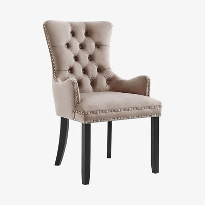 My Furniture Antoinette Carver chair - Taupe
