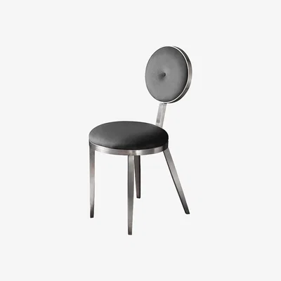 My Furniture Ravello Dining Chair Silver - Smoke