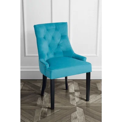 My Furniture Torino Dining Chair with Back Ring - Teal