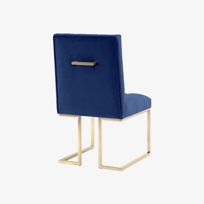 My Furniture Lorenzo Dining Chair - Navy Blue