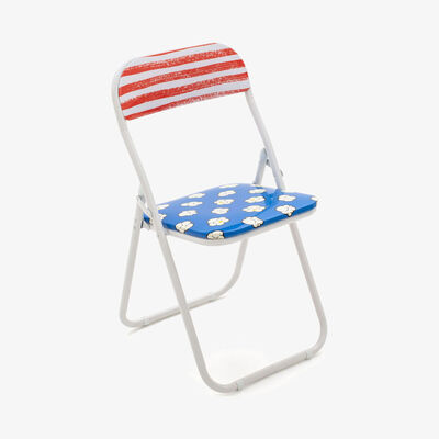 Made in Design Pop corn Folding chair - / Padded by Seletti Multicoloured