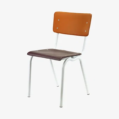 Made in Design Vinyl-Vinyl Chair by Serax Orange/Purple
