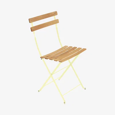 Made in Design Bistro Folding chair - / Wood by Fermob Natural wood