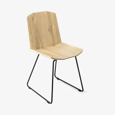 Made in Design Facette Chair - / Solid oak by Ethnicraft Natural wood