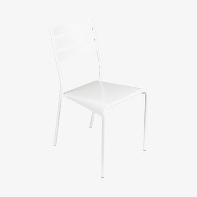 Made in Design Facto Stacking chair by Fermob White