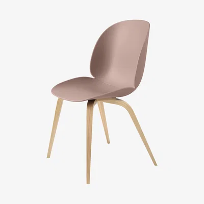 Made in Design Beetle Chair - /Gamfratesi - Oak legs by Gubi Pink