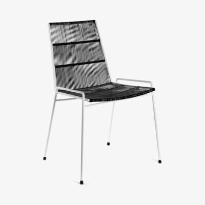 Made in Design Abaco Stacking chair - / PVC wire by Serax Black