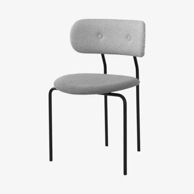Made in Design Coco Padded chair - Fabric by Gubi Black