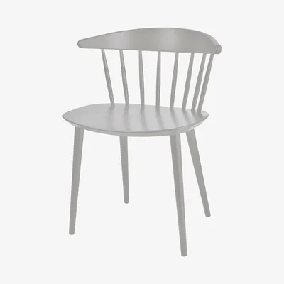 Made in Design J104 Chair - / Wood by Hay Grey