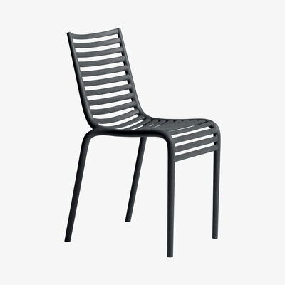 Made in Design PIP-e Stackable chair - Plastic by Driade Grey