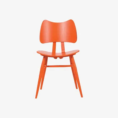 Made in Design Butterfly Chair - Wood - Reissue 1958 by Ercol Orange
