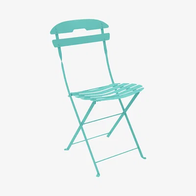 Made in Design La Môme Folding chair - Steel by Fermob Blue