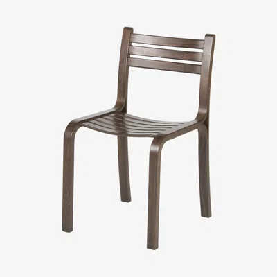 Made in Design Gabi Stacking chair - / Stained beechwood by Objekto Natural wood