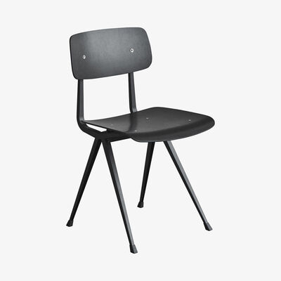 Made in Design Result Chair - / 1958 reissue by Hay Black
