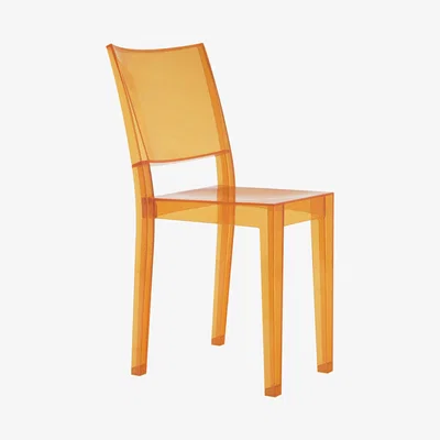 Made in Design La Marie Stacking chair - Polycarbonate by Kartell Orange