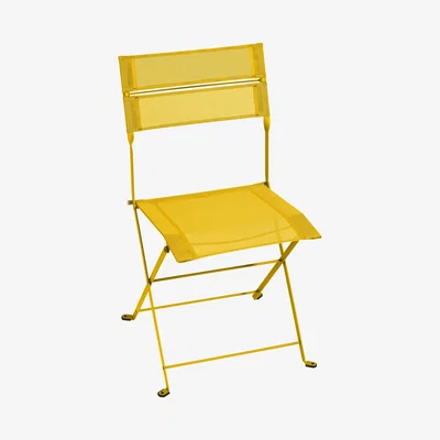 Made in Design Latitude Folding chair - / Cloth by Fermob Yellow