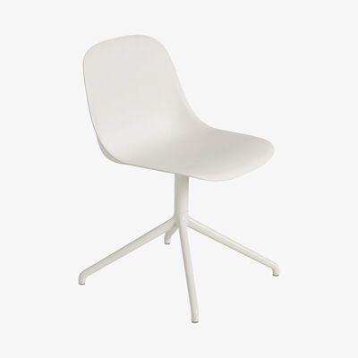 Made in Design Fiber Swivel chair by Muuto White