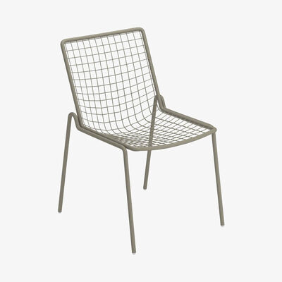 Made in Design Rio R50 Stacking chair - / Metal by Emu Grey