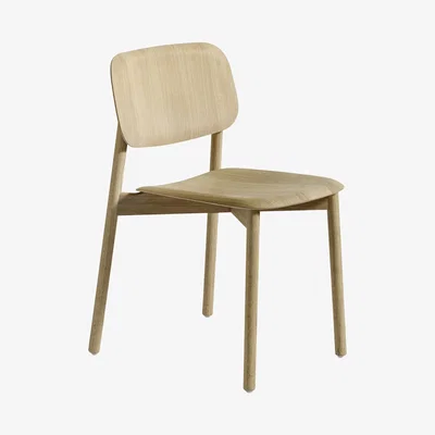 Made in Design Soft Edge 12 Chair - Wood by Hay Natural wood