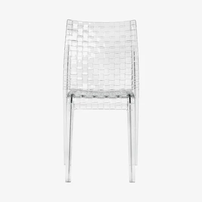 Made in Design Ami Ami Stacking chair - Polycarbonate transparent by Kartell Transparent