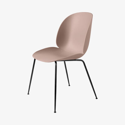 Made in Design Beetle Chair - /Gamfratesi – Black legs by Gubi Pink