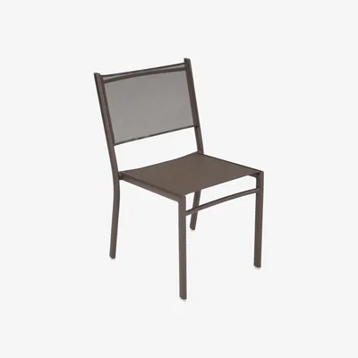 Made in Design Costa Stacking chair - Fabric seat by Fermob Orange
