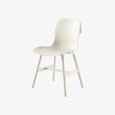 Made in Design Stereo Metal Chair - Indoor / outdoor - Polypropylene & metal legs by Casamania White