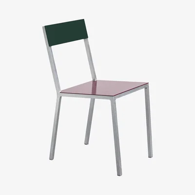 Made in Design Alu Chair by valerie objects Red/Green/Purple
