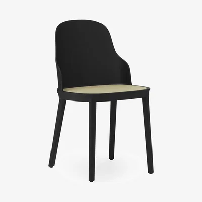 Made in Design Allez OUTDOOR Chair - / Cane effect by Normann Copenhagen Black