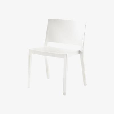 Made in Design Lizz Stacking chair - Matt version by Kartell White