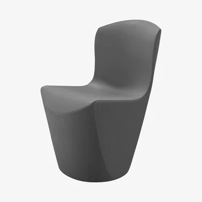 Made in Design Zoe Chair - Plastic by Slide Grey/Black