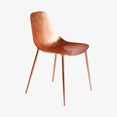 Made in Design Mammamia Chair - Metal with copper leaves by Opinion Ciatti Copper