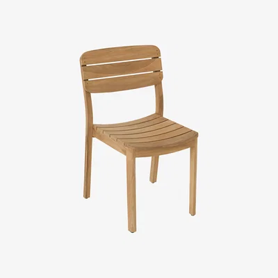 Made in Design Lodge Chair - / Teak by Vlaemynck Natural wood