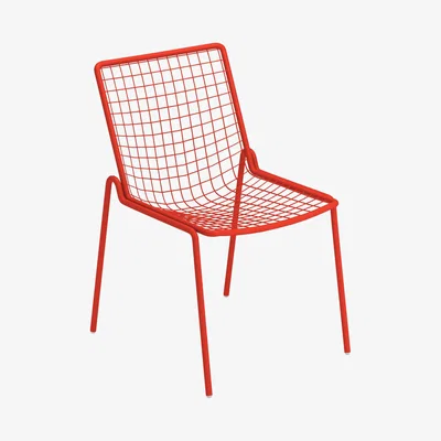 Made in Design Rio R50 Stacking chair - / Metal by Emu Red