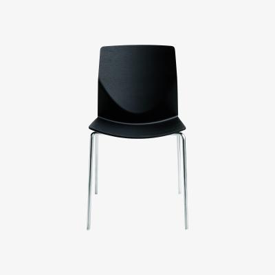 Made in Design Kai Stacking chair - Wood by Lapalma Black