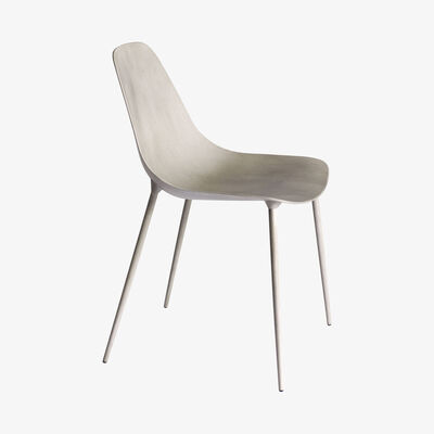 Made in Design Mammamia Chair - Concrete shell by Opinion Ciatti Grey