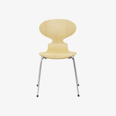 Made in Design Fourmi Stacking chair - Natural wood by Fritz Hansen Natural wood