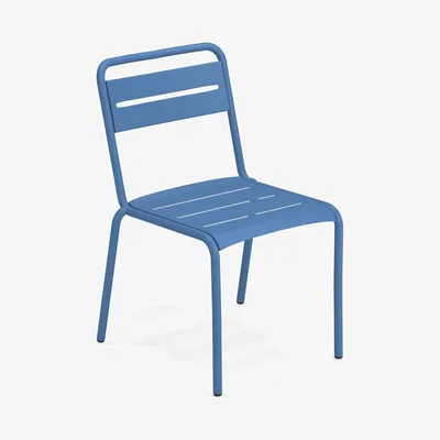 Made in Design Star Stacking chair - / Metal by Emu Blue