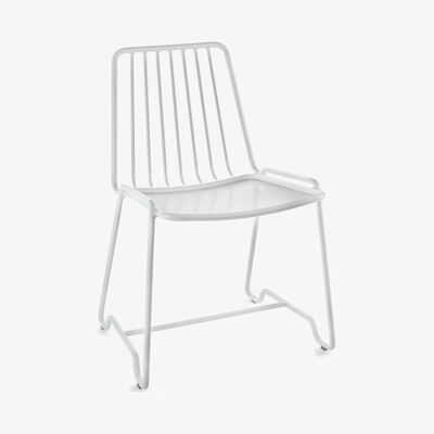 Made in Design Fish & Fish Chair - / Avec coussin d'assise by Serax White